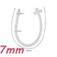 thumbnail image 1 of SM Silicone Hollow Urethral Catheter Dilator Horse Eye Stimulation Sounding Penis Plug Insert Urethra Adult Sex Toys for Men Gay, 1 of 3