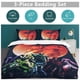 thumbnail image 5 of Akame Ga KILL Anime Home Bed 3-piece Set Classic Japanese Anime Polyester Wash Student Dormitory Set, 5 of 5