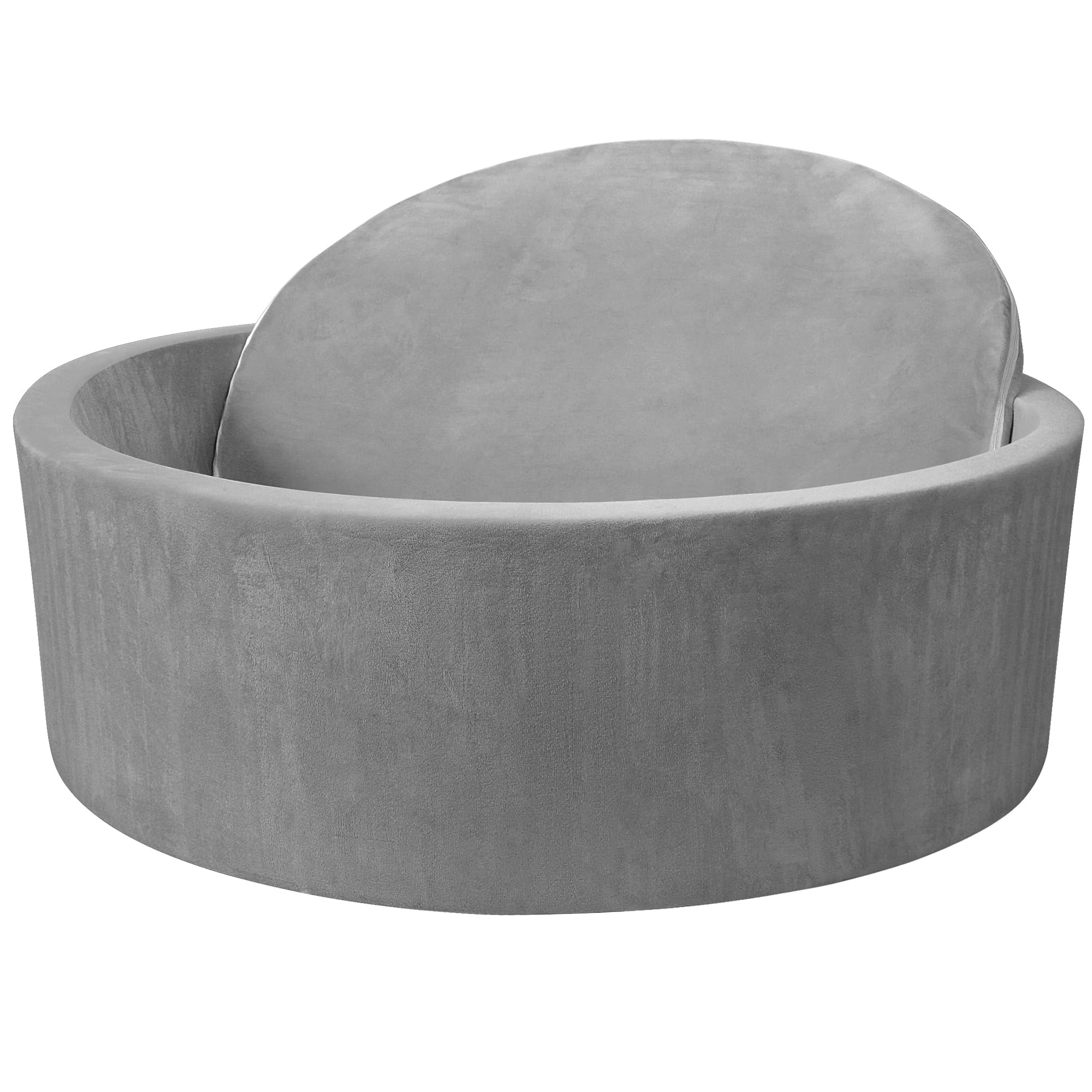 Piscina De Pelotas De Espuma Para Bebés Siuuhovs 90x30x5 Cm Con Espuma De Memoria Suave