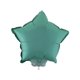 thumbnail image 1 of Lámina de aluminio con forma de estrella en forma de estrella, color verde azulado mate, 28 x 28 cm,, 1 of 1