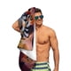 thumbnail image 5 of Hamburglar Toalla de playa de secado rápido con diseño temático, regalo para mujeres y niñas, ideal para cumpleaños, fans, amantes de la música, uso en la playa o al aire libre, 78 × 160 cm, 5 of 6