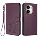 thumbnail image 1 of Funda Billetera con Espacio para Fotos para Honor X6e, Morado Oscuro, 1 of 6