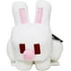 thumbnail image 1 of Figura de peluche Mattel Minecraft con forma de conejo blanco, 20 cm, más de 3 años, 1 of 2