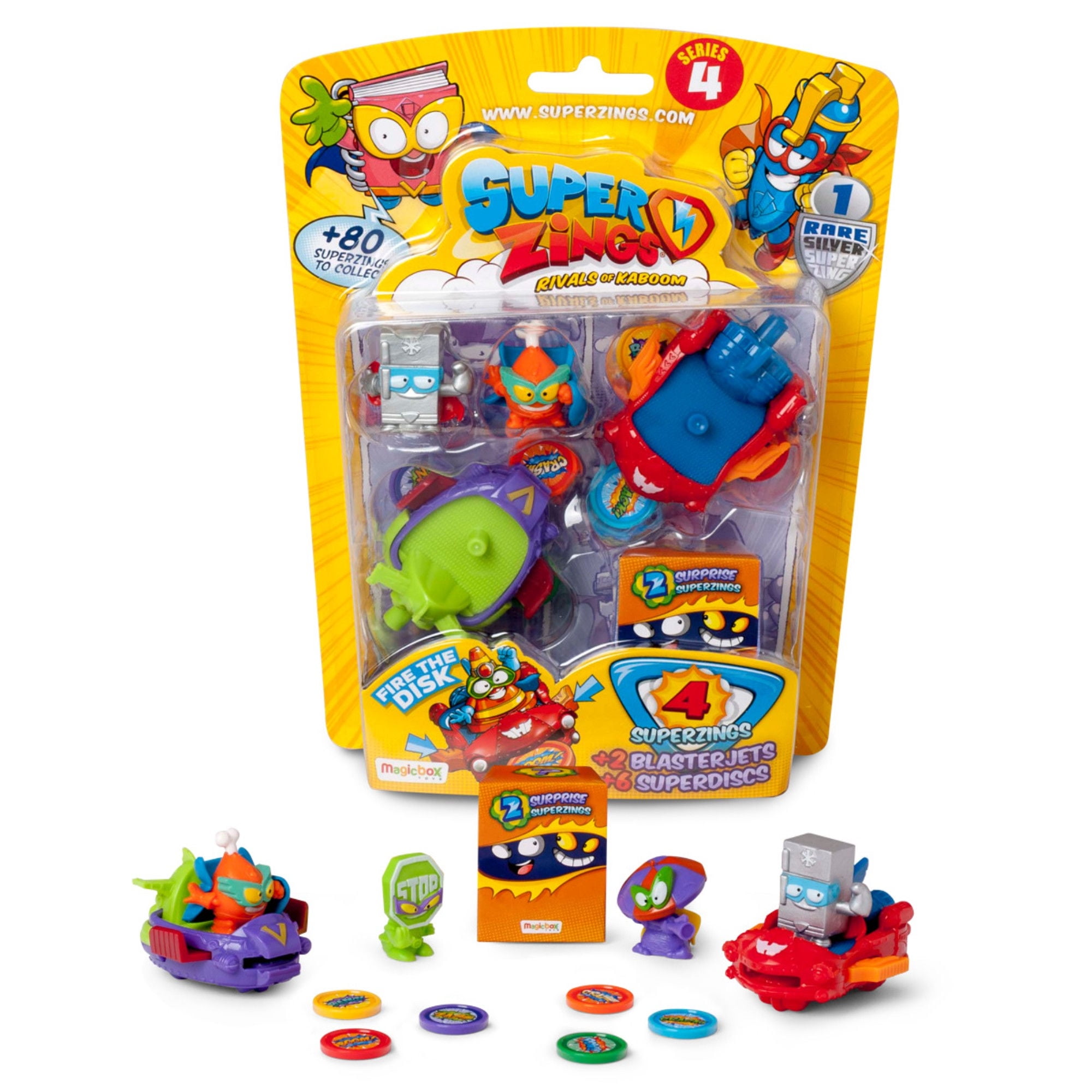 Figura Coleccionable Blister Superzings Temporada 4