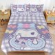 thumbnail image 3 of Kuromi Cute Cartoon Character Duvet Cover Set Bedding Set 1 Duvet Cover And 2 Pillowcases 3D Cartoon Printed Comfortable And Ultra Soft Bed Set Room Decor for Bedroom Twin, 3 of 5