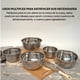 thumbnail image 5 of Juego de Tazones Bowls 5 Piezas Cuencos Acero Inoxidable Wakeshome, 5 of 7