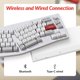 thumbnail image 3 of Teclado Keychron Q8 Pro 65% Alice inalámbrico RGB, 3 of 9