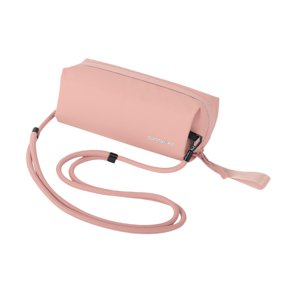 Magideal - Estuche De Transporte Para Cámara, Portátil, Compacto, De Gran Capacidad, Para Accesorios, Bolsa De Transporte, Soporte Resistente, Impermeable, Bolso Rosa