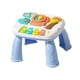 thumbnail image 2 of Mesa De Aprendizaje De Actividades Para Bebés, Juguetes, Mesa De Aprendizaje Musical Para Niñas De 3, 4, 5 Y 6 Años, Color Azul, 2 of 5