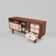 thumbnail image 4 of Rack Alto 3 Cajones Miscanti Nogal, 4 of 7