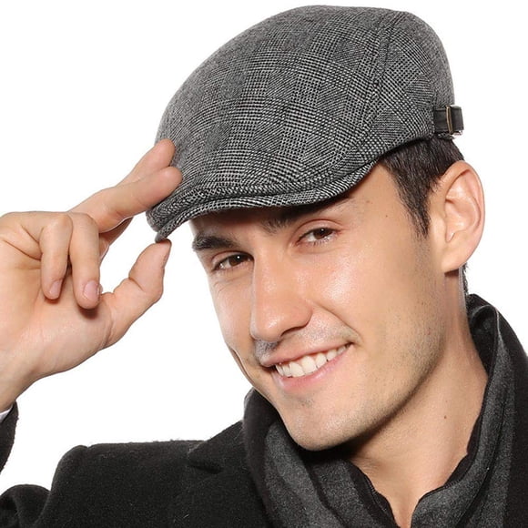Gorro Sumolux estilo newsboy 57‑60 cm de lana – Boina de invierno