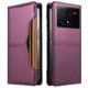 thumbnail image 1 of Funda Billetera para [Xiaomi Redmi K70E] Tarjetero Magnético Soporte Morado, 1 of 6