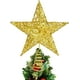 thumbnail image 1 of Estrella para árbol de Navidad, Estrella para árbol de Navidad, Decoración para la punta del árbol, Estrella navideña para árbol dorado brillante, Estrella con purpurina para árbol de Navidad, 1 of 5