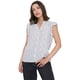 thumbnail image 1 of Blusa Mujer Cuello Mao Vuelos Puntos Blanco Corona, 1 of 5
