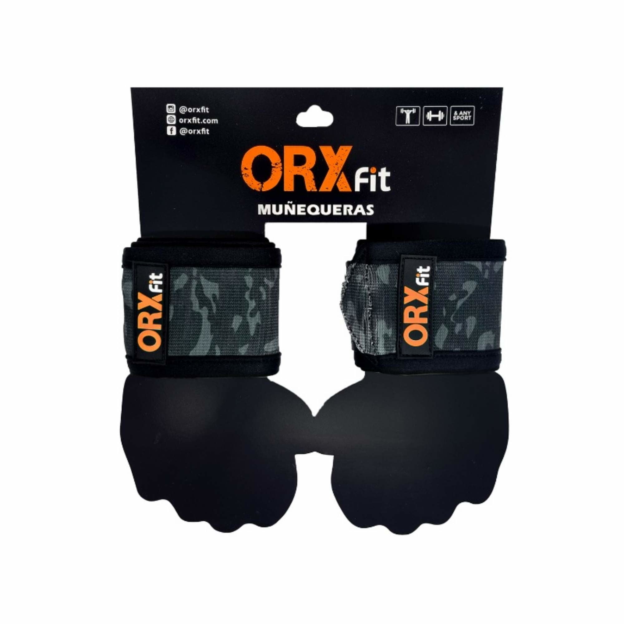 Orxfit - Muñequeras Volcano Gris