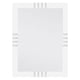 thumbnail image 1 of Espejo Dalí Rectangular - Marco Sandblasting Lineas Blanco, 1 of 6