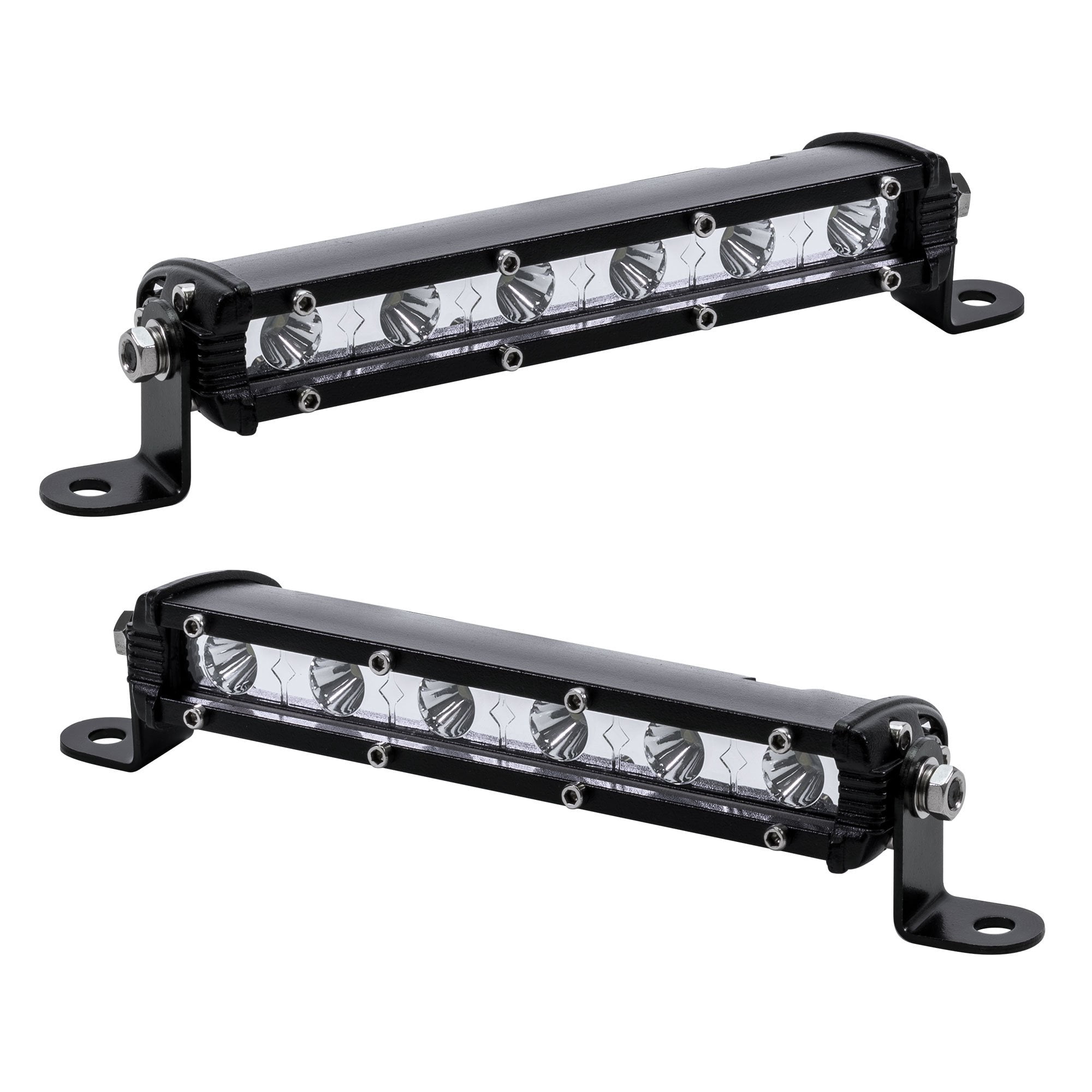 Online Led Store - Barra De Luz Led True Mods 7" 18w 1530lm Ip68 Impermeable 12v-24v