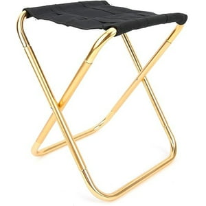 Veatool - Banco De Camping, Silla De Camping De Aleación De Aluminio, Silla Plegable Portátil, Pequeño Taburete Plegable Adecuado Para Viajes Al Aire Libre, Pesca, Barbacoa, Senderismo