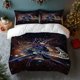 thumbnail image 1 of 3pcs D-M Dark Wizard Card Game Bedding Set - 100% Polyester Fabric Soft & Breathable, 1 of 1