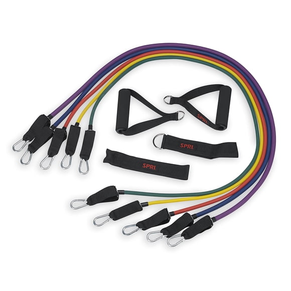 Kit de bandas de resistencia SPRI para entrenamiento con 5 bandas