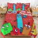 thumbnail image 1 of Number Block Bedding Set Duvet Cover Comfortable and Lightweight Cartoon Bedding 3 Piece Bed Set, 1 of 5