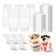 thumbnail image 1 of Pack X50 Vasos Acrílico Con Tapa Para Postres 150ml+cucharas, 1 of 8
