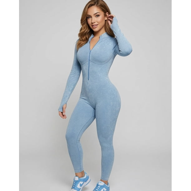 Enterizo Largo Push Up Mujer Efecto Reductor Premium