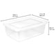 thumbnail image 3 of Bolsa apilable Storage Box Sterilite de 12 cuartos de galón, paquete de 12, 3 of 7
