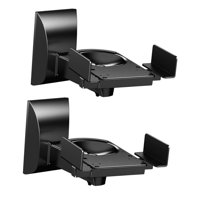 Magideal - 2 Soportes De Pared Para Altavoces, Soporte De Audio Que Soporta Hasta 25 Kg, Soporte Para Altavoces De Sonido Envolvente Grande Y Multiusos Para Cine