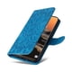 thumbnail image 4 of Funda tipo cartera FOXDOCK para Samsung Galaxy S23 Ultra , diseño girasol en relieve, cuero PU, cierre magnético, soporte y tarjetero, 4 of 5