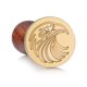 thumbnail image 2 of Sello de cera MCEAL 30 mm con mango de palo de rosa y diseño de águila, 2 of 5