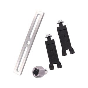 Ioensy - Herramienta De Extracción De Bomba De Combustible Removedor De Tapa De Tanque De Combustible De Metal De 2 Mordazas Para Automoción