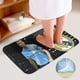 thumbnail image 4 of Rodri Juego de 3 alfombras de baño de coral fleece: tapete de baño + alfombra de inodoro en forma de U + funda de tapa de inodoro en forma de O, 4 of 6