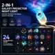 thumbnail image 2 of Luz nocturna KoudHug 5D Proyector de galaxia USB 2 en 1, 2 of 9