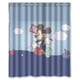 thumbnail image 1 of Cortina de ducha de Mickey Mouse, juego de cortinas de baño con ganchos, tamaño 60 x 72 pulgadas, 1 of 3