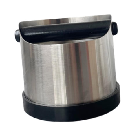 Bothyi - Contenedor De Café Molido Con Absorción De Impactos Para Oficina, Cocina, Cafetería, Boca Redonda Y Plana