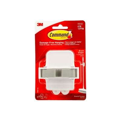 Gancho Porta Escoba 1 Unidad  Command