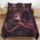 thumbnail image 1 of Hazbin Hotel Helluva Boss Bedding Set Duvet Cover Comfortable and Lightweight Cartoon Bedding 3 Piece Bed Set, 1 of 5
