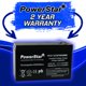 thumbnail image 2 of Batería PowerStar PS12-7 12 V 7 Ah AGM de plomo sellada, 2 of 9