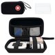 thumbnail image 1 of Estuche para suministros de diabetes ICIMBI, organizador de viaje, negro, 1 of 6