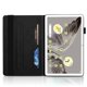 thumbnail image 2 of Funda con relieve del Árbol de la Vida para tablet Google Pixel Tablet con soporte, ranuras para tarjetas y soporte para lápiz óptico. Negro, 2 of 6