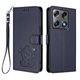 thumbnail image 1 of Motorola Signature 5G Funda Billetera de Gato, Azul, 1 of 6