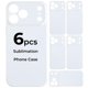 thumbnail image 1 of Funda HTVRONT para iPhone 17 Pro Max – Pack de 6 con acabado brillante, 1 of 6