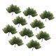 thumbnail image 2 of 10 Sucursales Hojas Artificiales Follaje Faux Para Home Garden Decoración Floral, 2 of 5