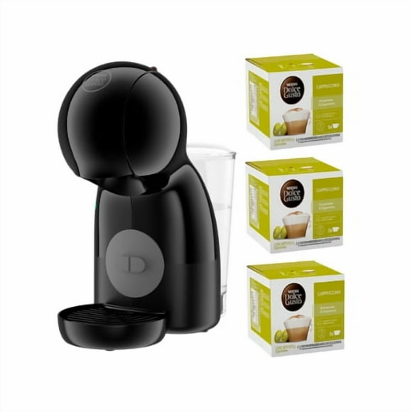 Cafetera Piccolo Xs + Cápsulas Cappucino X3 Cajas