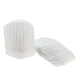 thumbnail image 5 of 20x desechables gorro de cocinero gorro cocinero panadero que sirve blanco redondo 9 pulgadas, 5 of 5