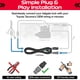 thumbnail image 4 of Arnés en T para Toyota Tundra 2014-2021 con PL8547HD Power Lock, 4 of 7