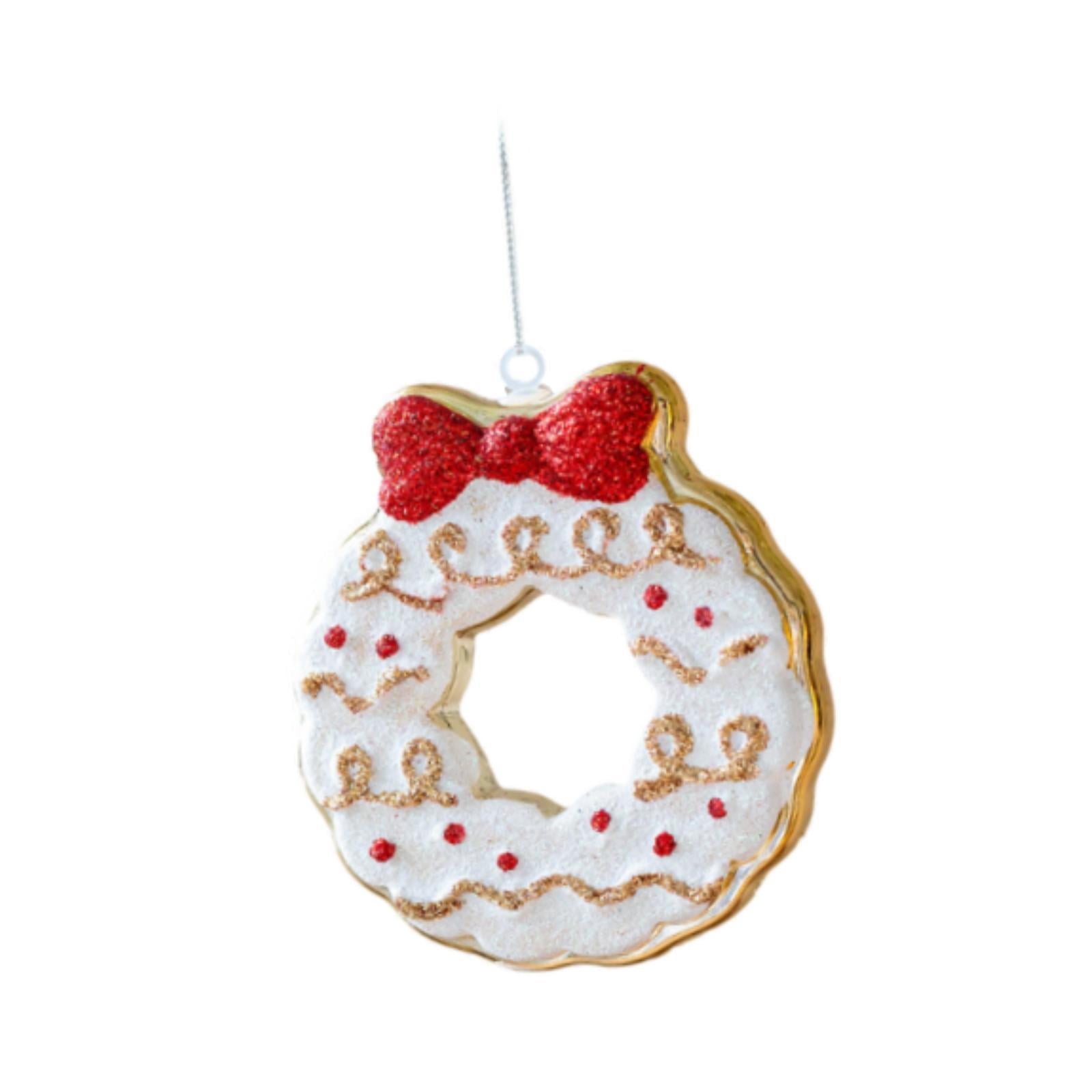 Gazechimp - Adornos Navideños Decoraciones Para Árboles De Navidad Regalo Portátil Decoración Para Árboles De Navidad Corona