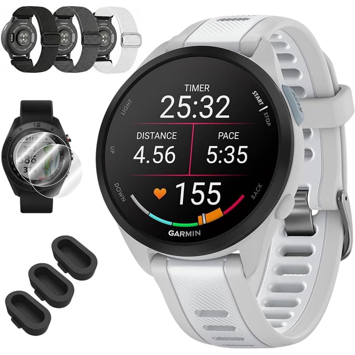 Reloj Garmin Forerunner 165 Music Gps Mist Gray