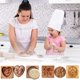 thumbnail image 3 of Cortador de Galletas Yangshine 10 cm Flor – Set de 4 piezas, 3 of 5